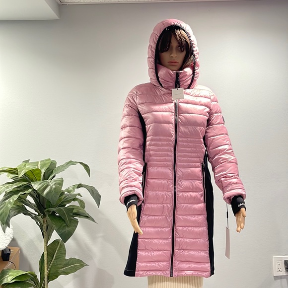 Calvin Klein pink jacket 7 warm factor size M. New - Picture 1 of 3